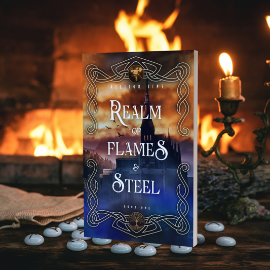Realm of Flames & Steel - Hardback: Out of Print Cover